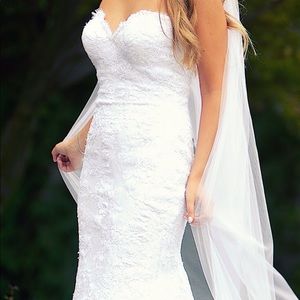 Madison James Lace Wedding Dress